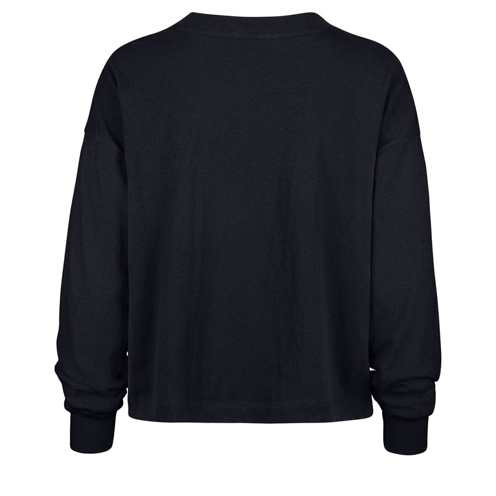 '47 Women's Muse Sydney Long Sleeve Cropped T-Shirt - Denver Broncos T-shirts