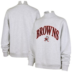 '47 Women's Vantage Mock Neck Pullover Sweatshirt - Cleveland Browns Pullover