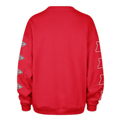 '47 Women's Go Big Oversized Pullover Sweatshirt - Kansas City Chiefs Pullover