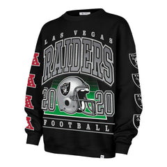 '47 Women's Go Big Oversized Pullover Sweatshirt - Las Vegas Raiders Pullover