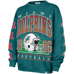 '47 Women's Go Big Oversized Pullover Sweatshirt - Miami Dolphins Pullover