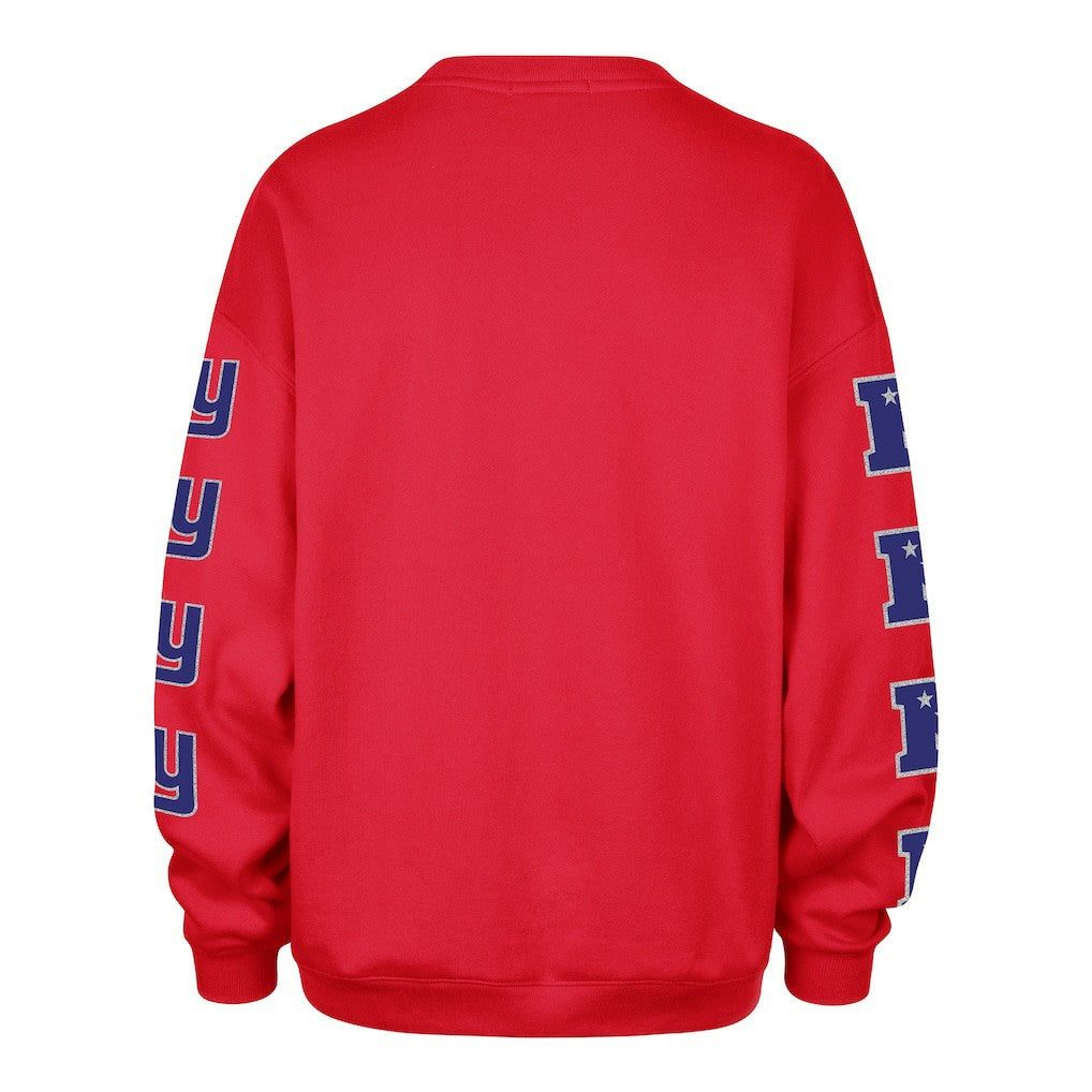 '47 Women's Go Big Oversized Pullover Sweatshirt - New York Giants Pullover
