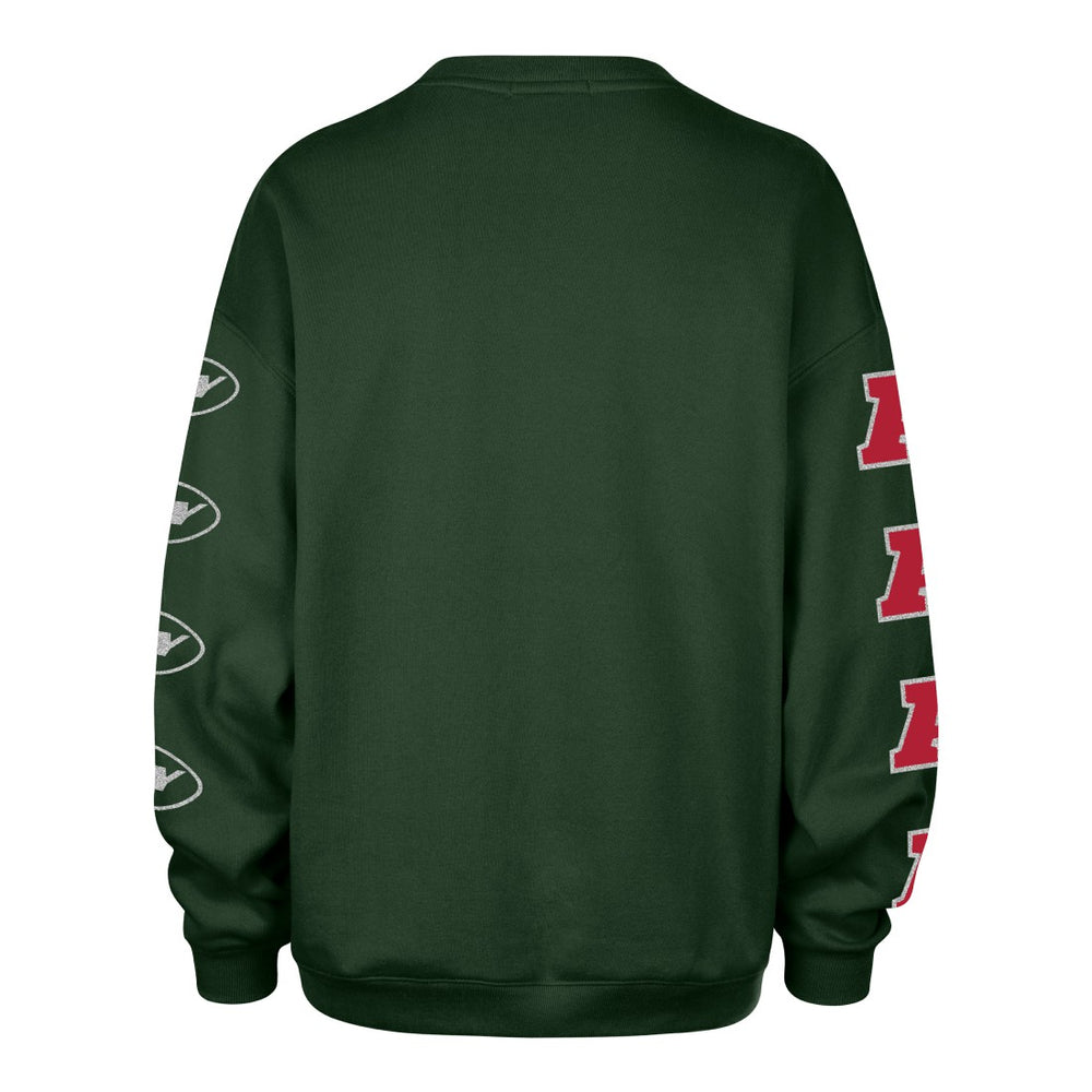 '47 Women's Go Big Oversized Pullover Sweatshirt - New York Jets Pullover