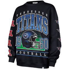'47 Women's Go Big Oversized Pullover Sweatshirt - Tennessee Titans Pullover