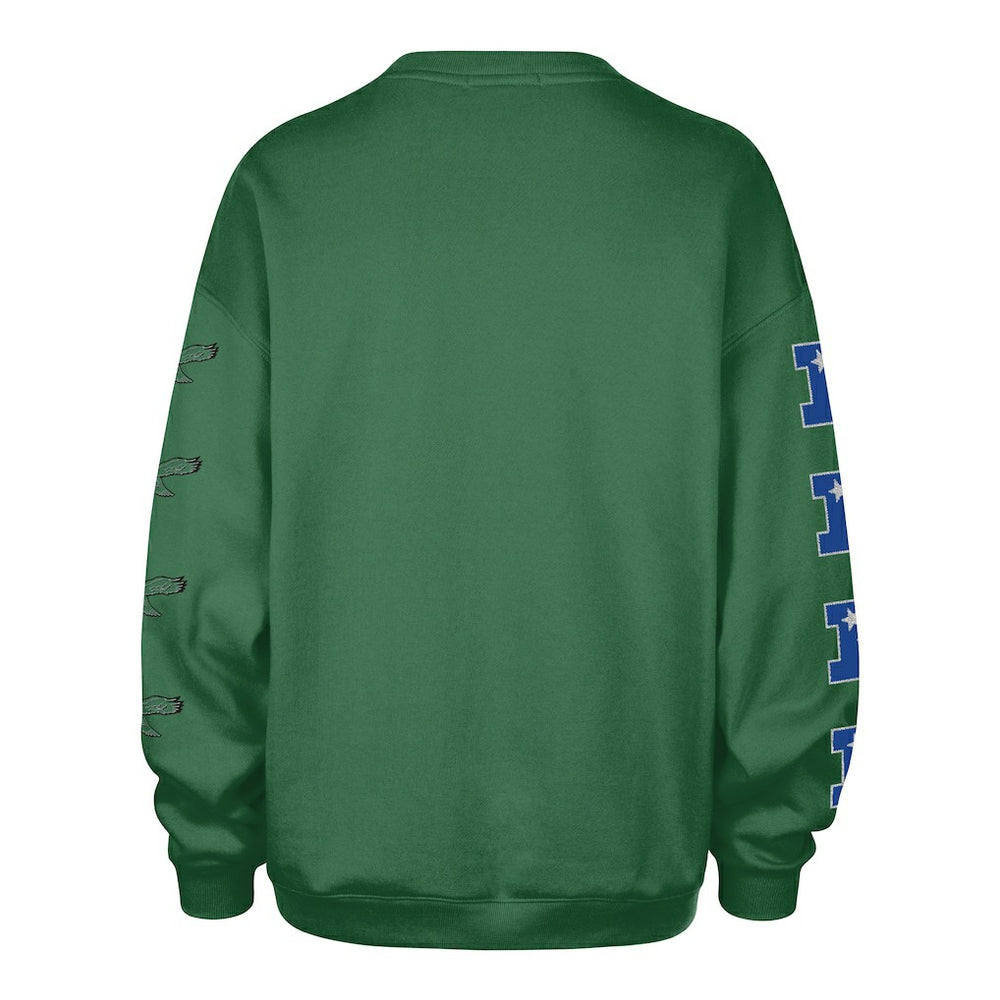 '47 Women's Go Big Oversized Pullover Sweatshirt - Philadelphia Eagles Pullover