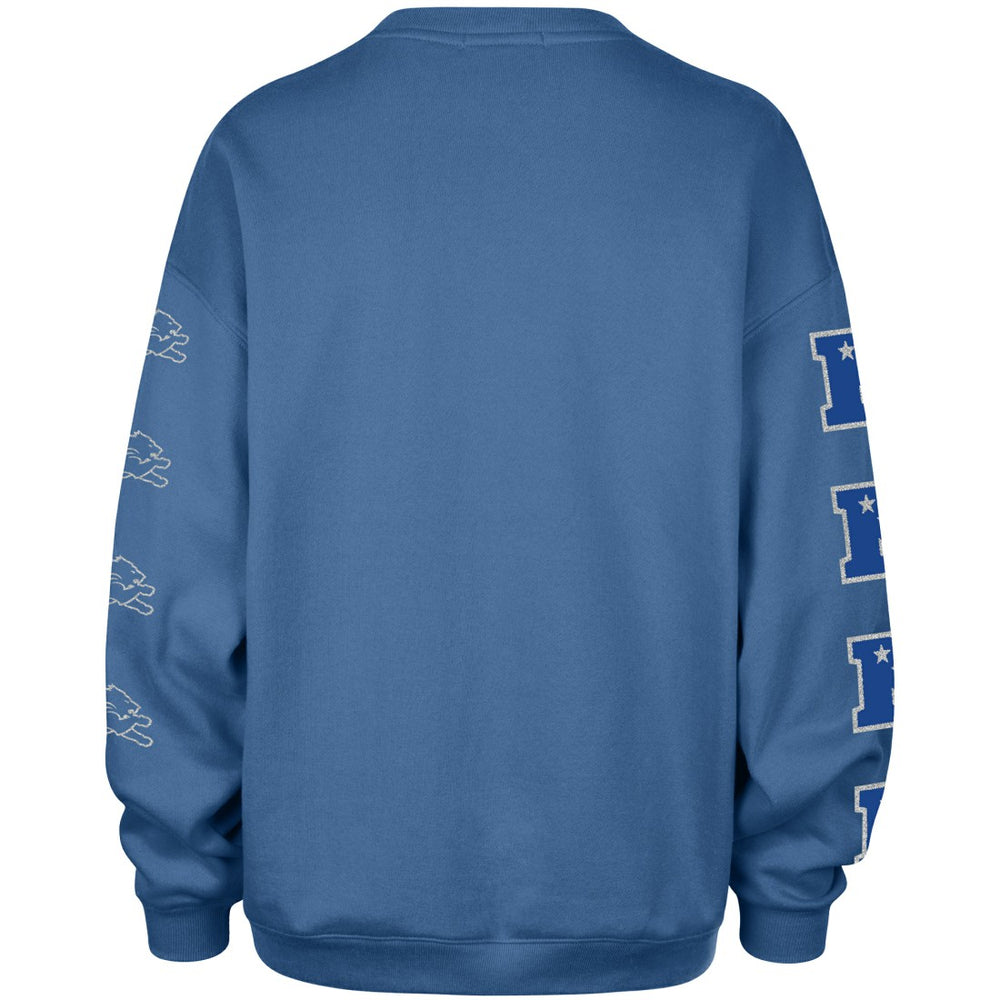 '47 Women's Go Big Oversized Pullover Sweatshirt - Detroit Lions Pullover