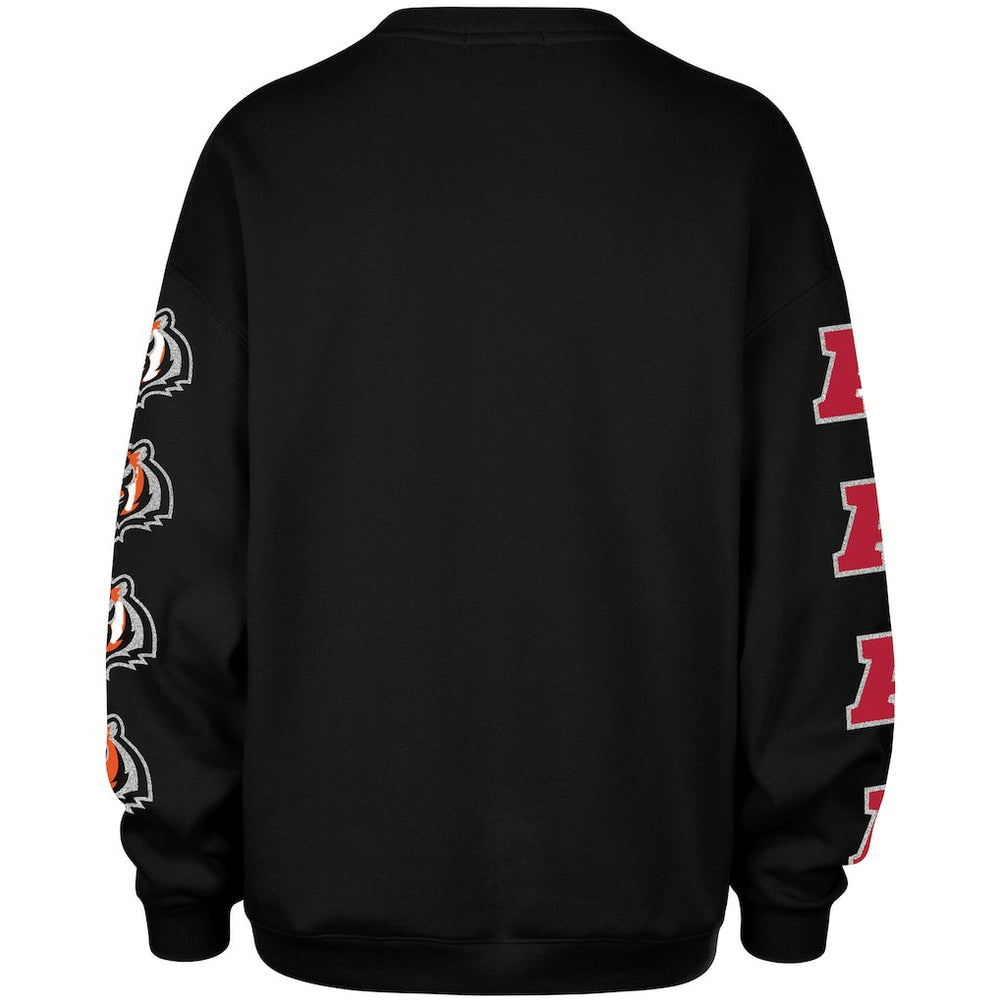 '47 Women's Go Big Oversized Pullover Sweatshirt - Cincinnati Bengals Pullover