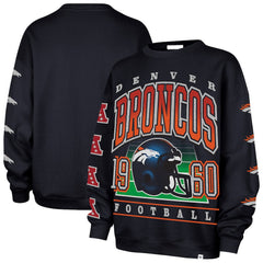 '47 Women's Go Big Oversized Pullover Sweatshirt - Denver Broncos Pullover
