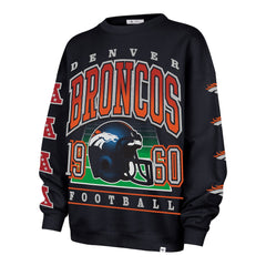 '47 Women's Go Big Oversized Pullover Sweatshirt - Denver Broncos Pullover