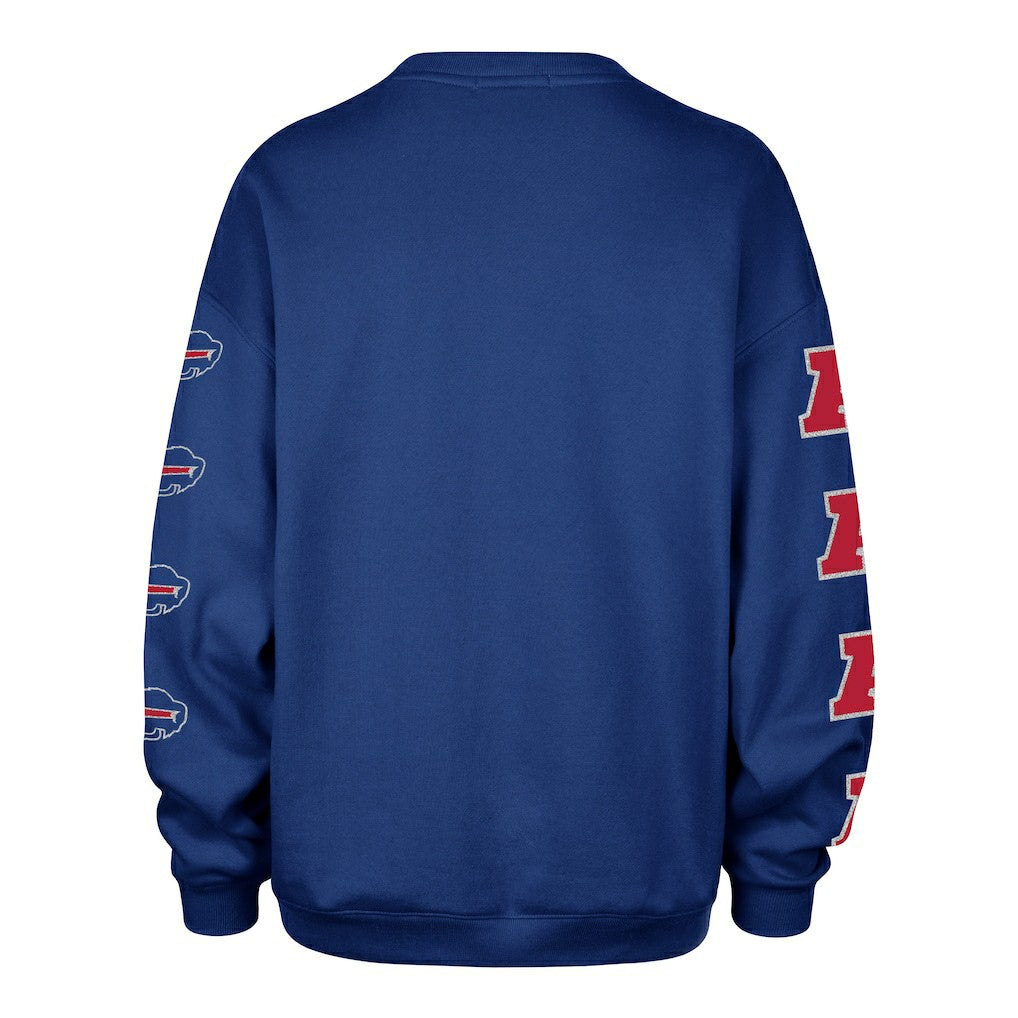 '47 Women's Go Big Oversized Pullover Sweatshirt - Buffalo Bills Pullover