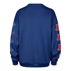 '47 Women's Go Big Oversized Pullover Sweatshirt - Buffalo Bills Pullover