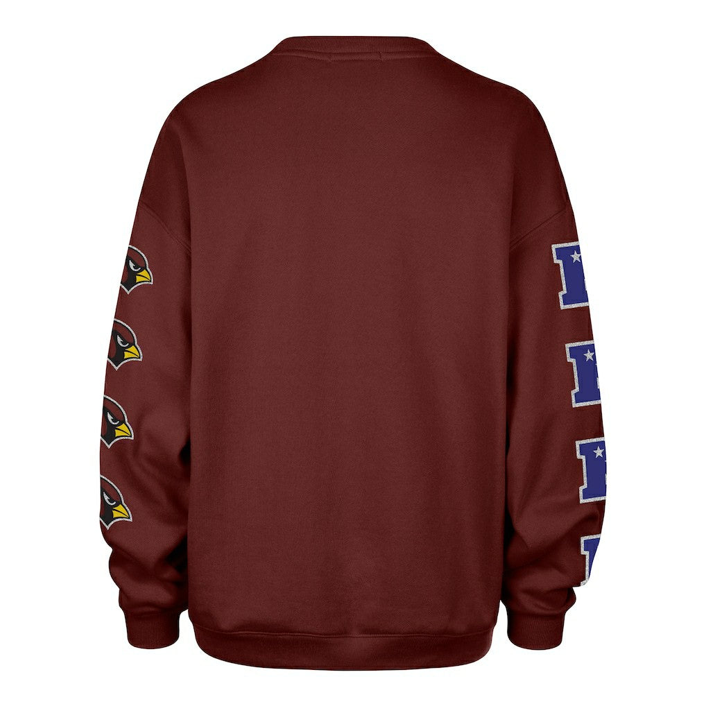 '47 Women's Go Big Oversized Pullover Sweatshirt - Arizona Cardinals Pullover
