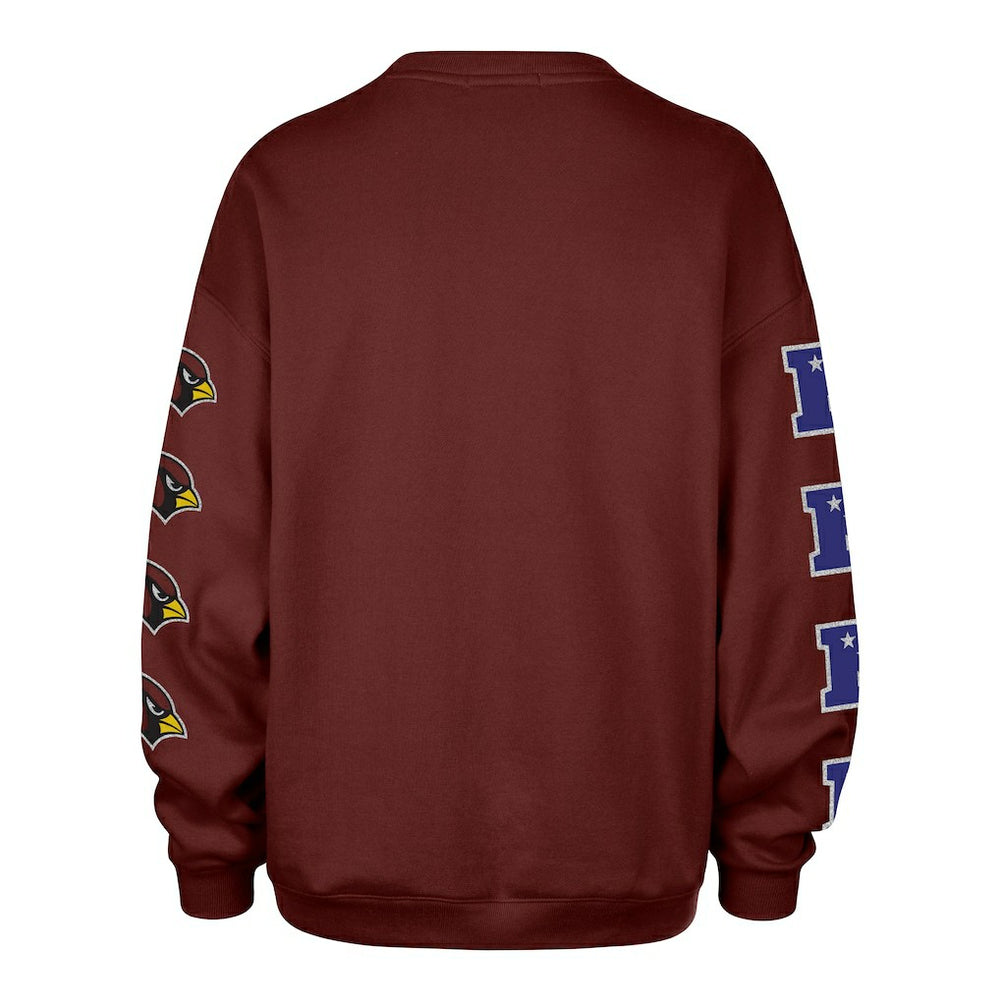 '47 Women's Go Big Oversized Pullover Sweatshirt - Arizona Cardinals Pullover
