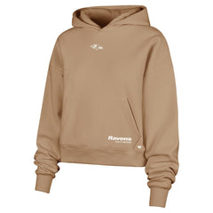 '47 Women's Sue Foundation Portabella Pullover Hoodie - Baltimore Ravens Hoodies