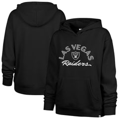 '47 Women's Whirlwind Naomi Pullover Hoodie - Las Vegas Raiders Hoodies