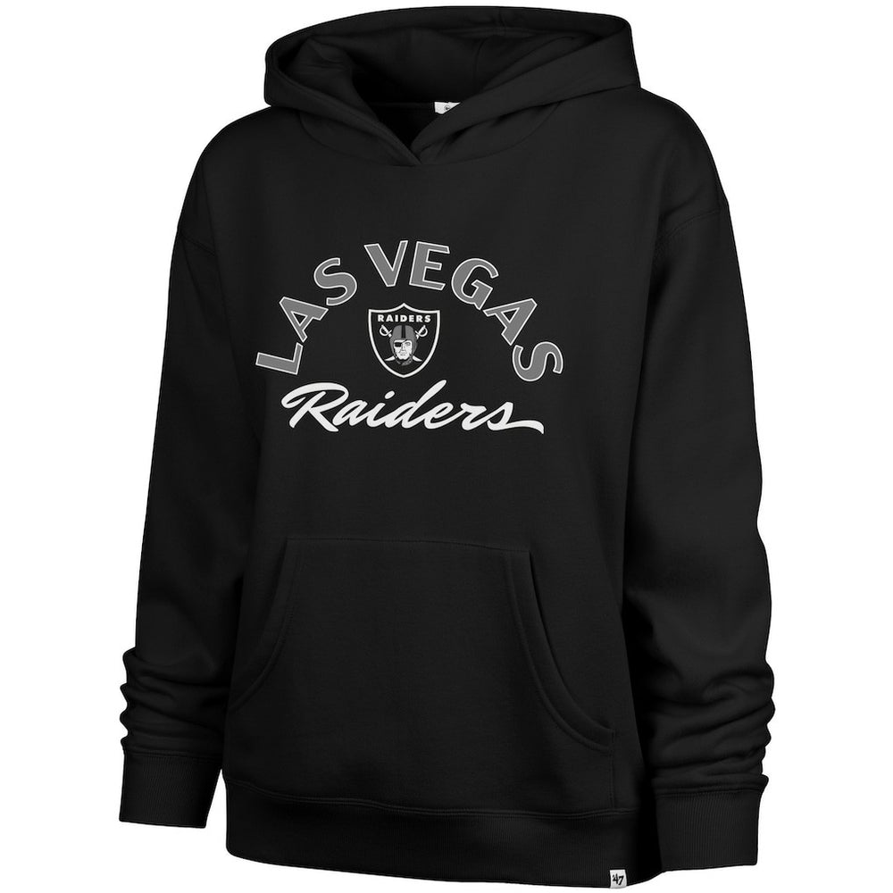 '47 Women's Whirlwind Naomi Pullover Hoodie - Las Vegas Raiders Hoodies