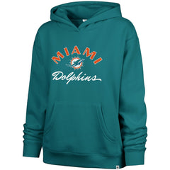 '47 Women's Whirlwind Naomi Pullover Hoodie - Miami Dolphins Hoodies