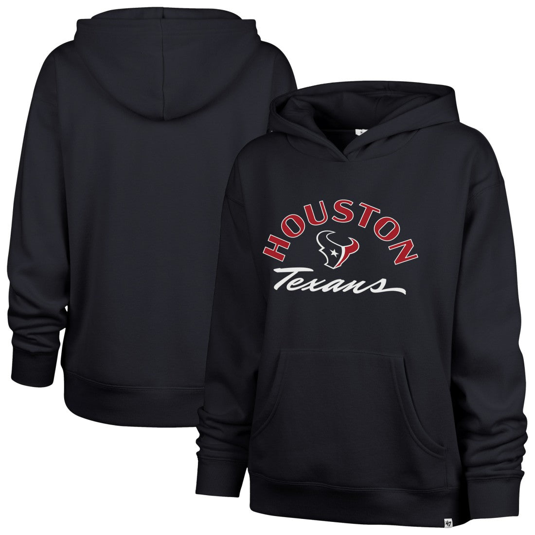 '47 Women's Whirlwind Naomi Pullover Hoodie - Houston Texans Hoodies