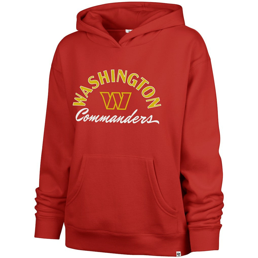 '47 Women's Whirlwind Naomi Pullover Hoodie - Washington Commanders Hoodies