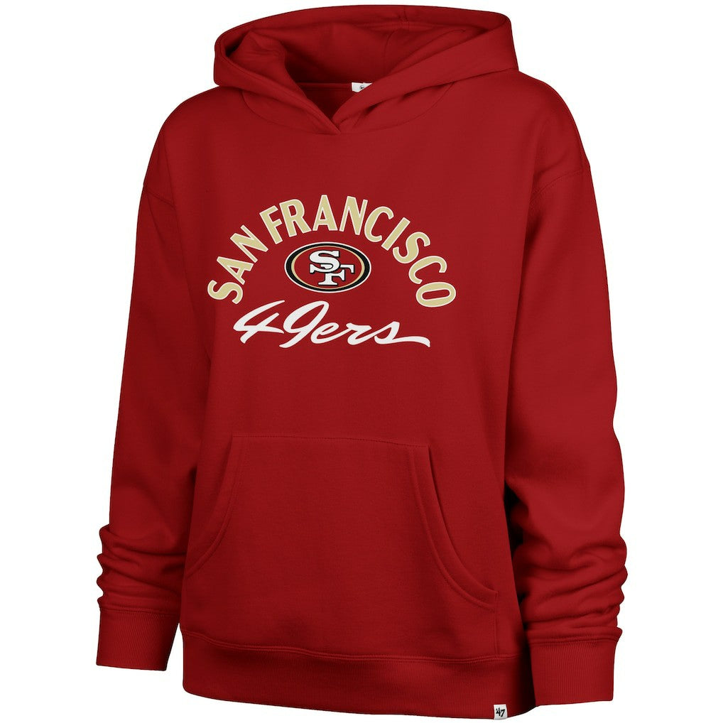 '47 Women's Whirlwind Naomi Pullover Hoodie - San Francisco 49ers Hoodies