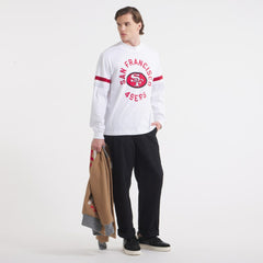 x Todd Snyder Premium Jersey Mock Neck Tee - San Francisco 49ers Jerseys