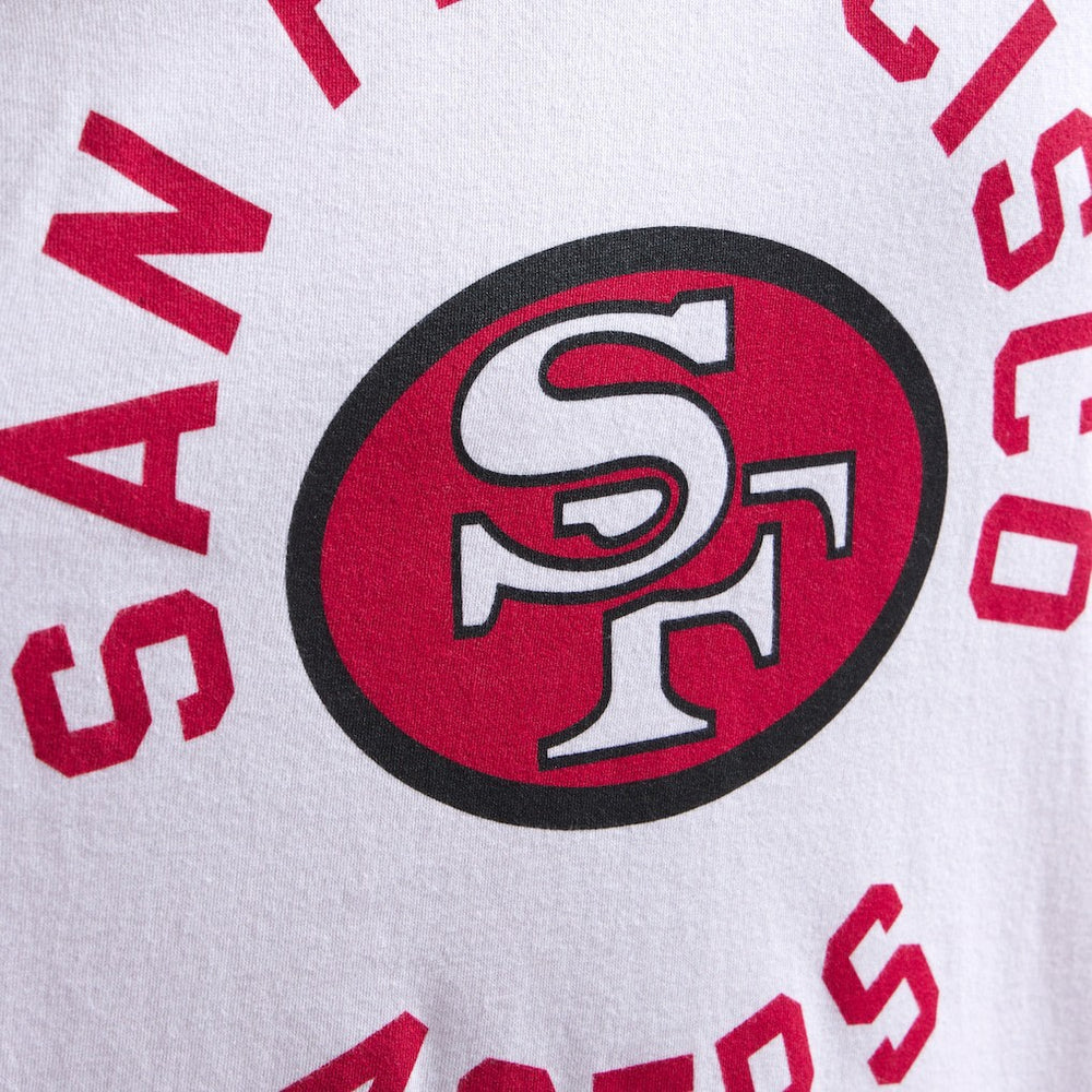 x Todd Snyder Premium Jersey Mock Neck Tee - San Francisco 49ers Jerseys