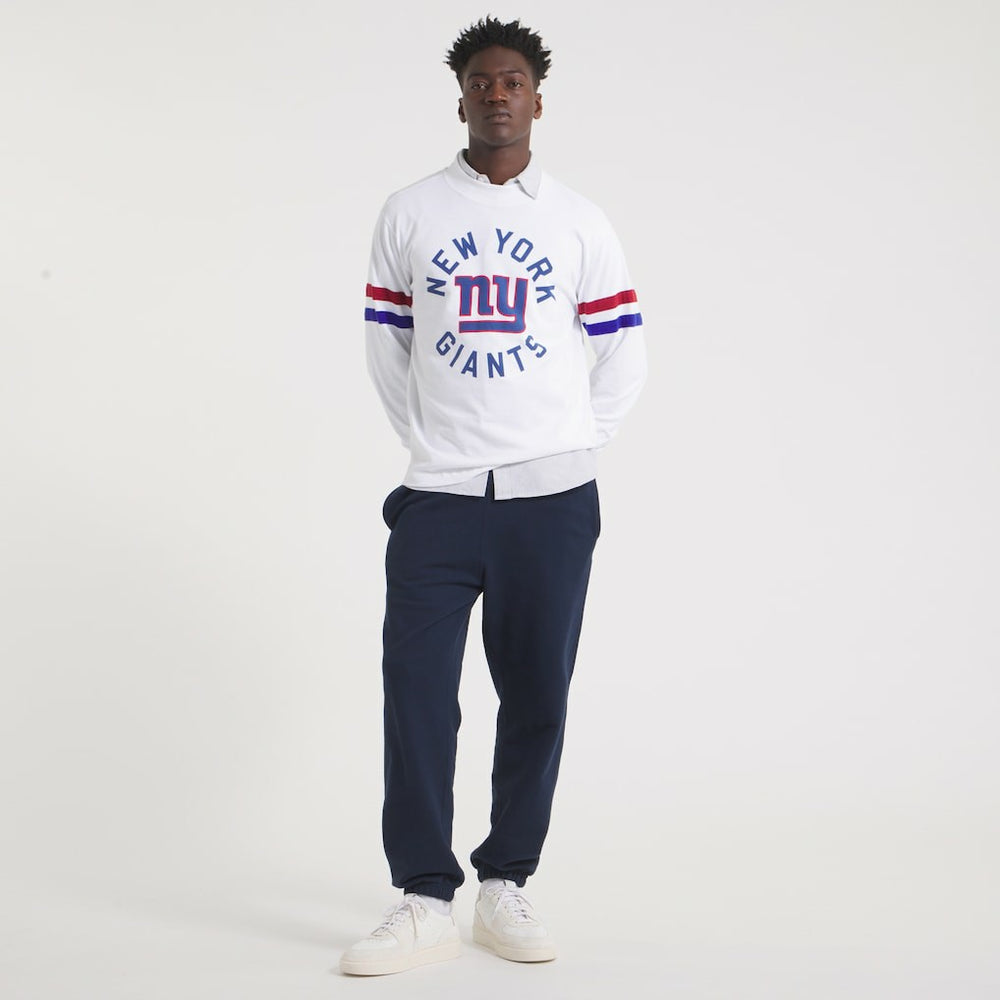 x Todd Snyder Premium Jersey Mock Neck Tee - New York Giants Jerseys