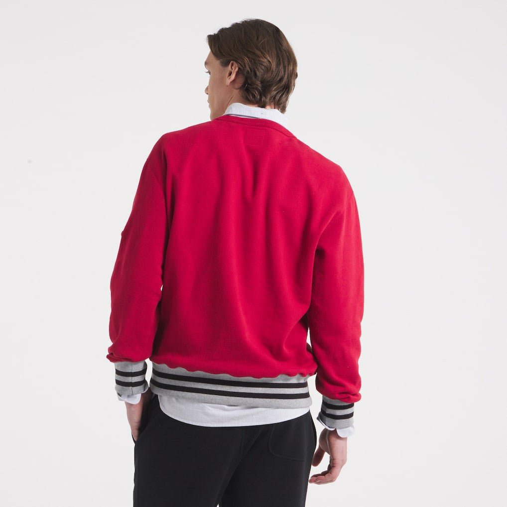 x Todd Snyder Relaxed Canadian Fleece Crew - Kansas City Chiefs
