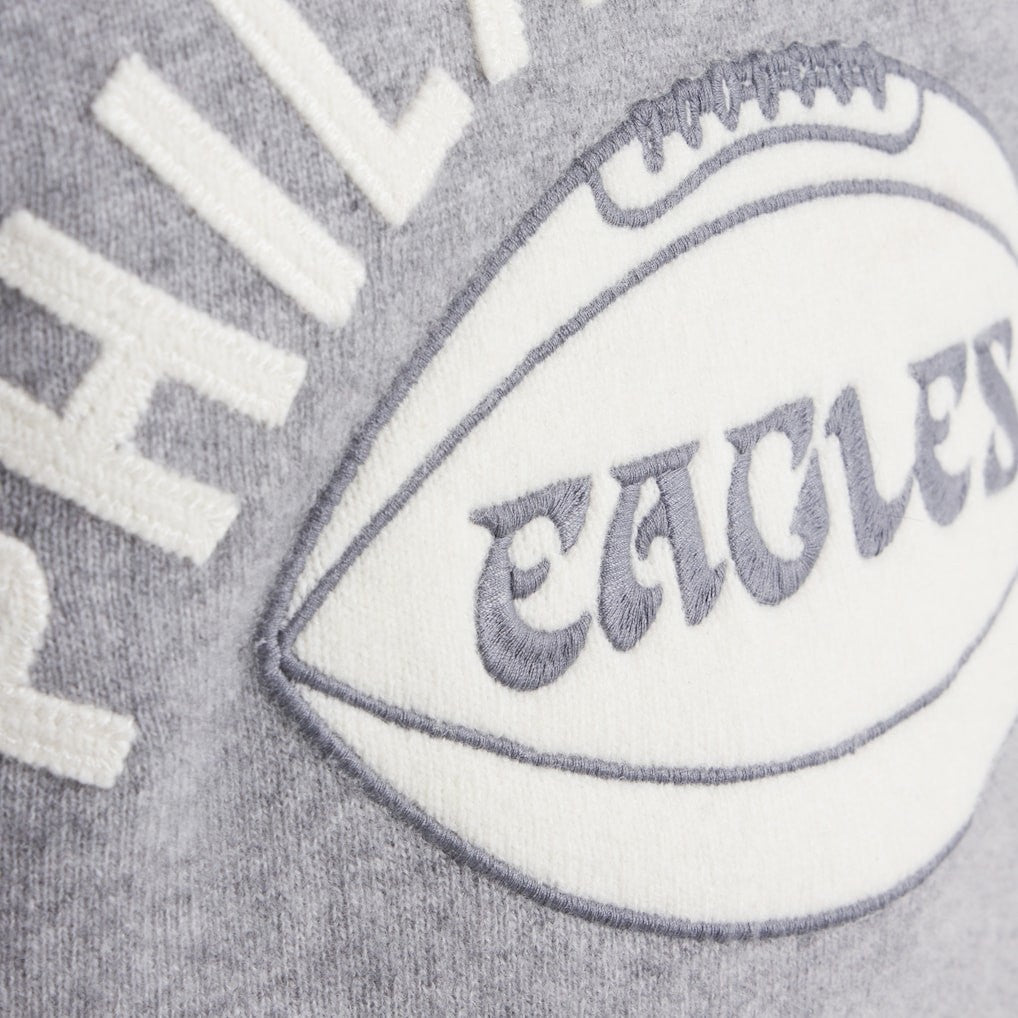 x Todd Snyder Cashmere Crew Sweater - Philadelphia Eagles