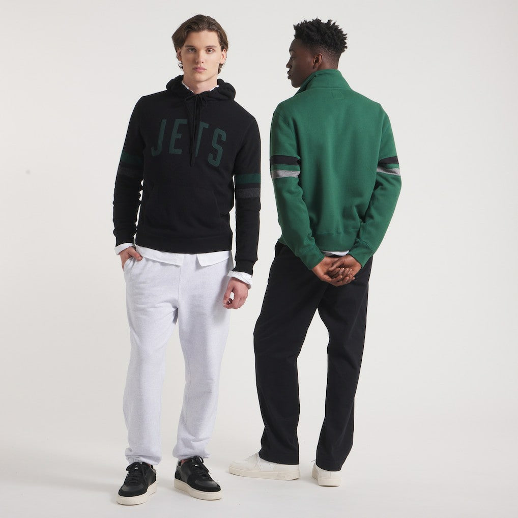 x Todd Snyder Cashmere Hoodie Sweater - New York Jets Hoodies