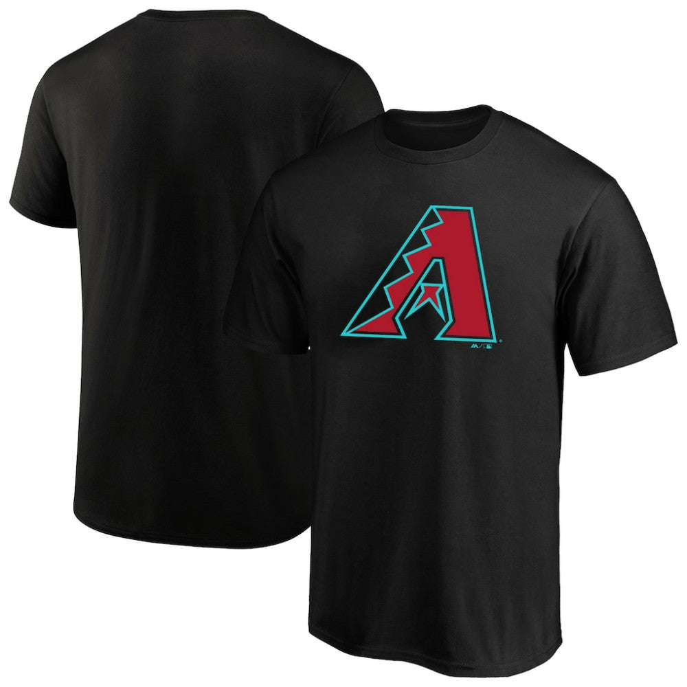 Black Arizona Diamondbacks Profile Big & Tall Primary Logo T-Shirt