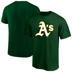 Green Athletics Profile Big & Tall Primary Logo T-Shirt