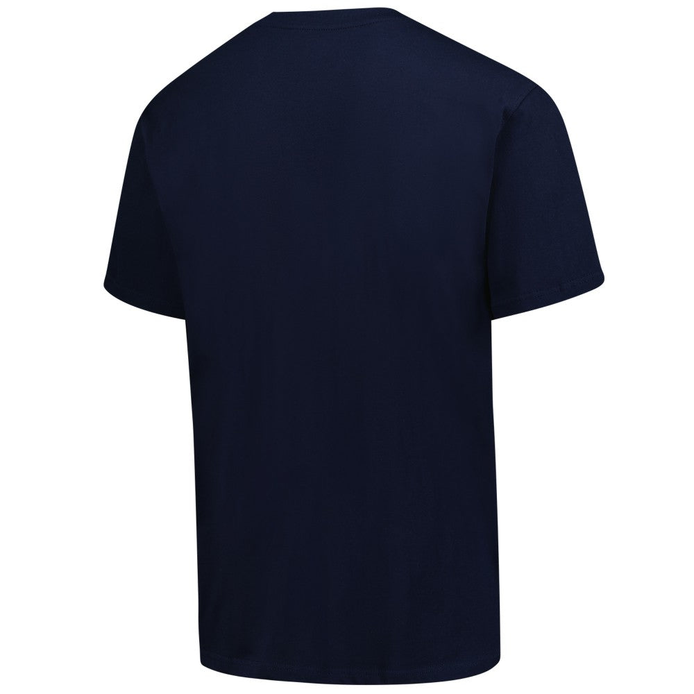 Navy Cleveland Guardians Profile Big & Tall Primary Logo T-Shirt
