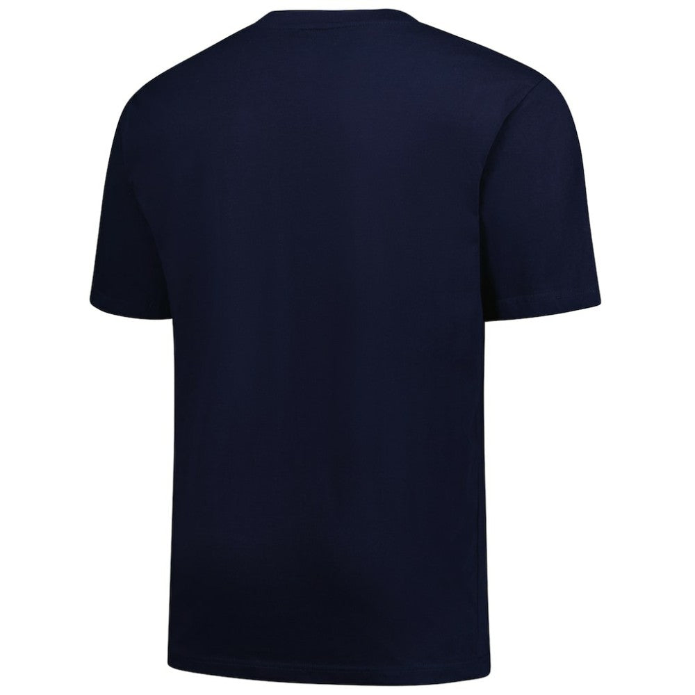 Navy Detroit Tigers Profile Big & Tall Primary Logo T-Shirt