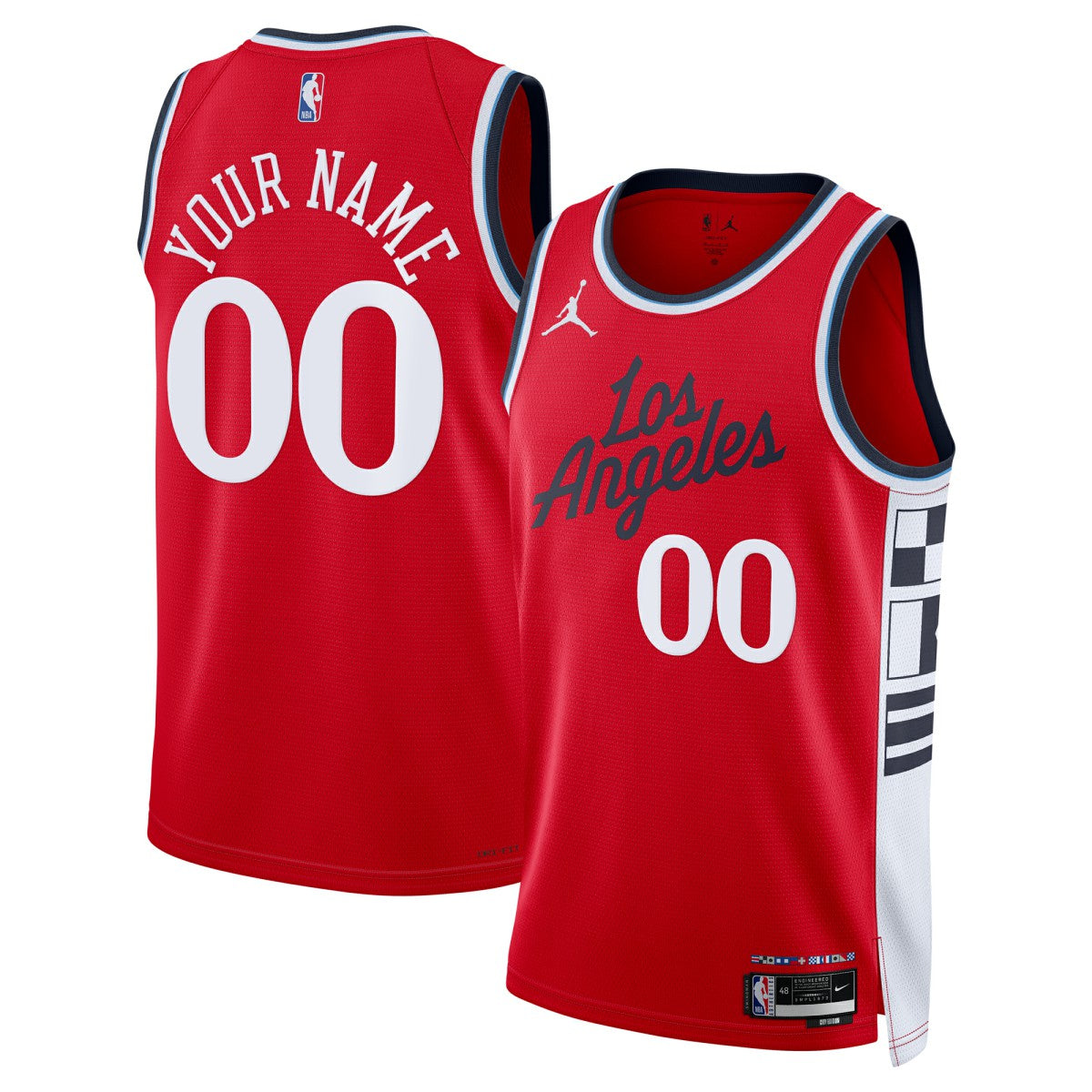 LA Clippers Jordan Brand Unisex 2024/25 Custom Swingman Jersey