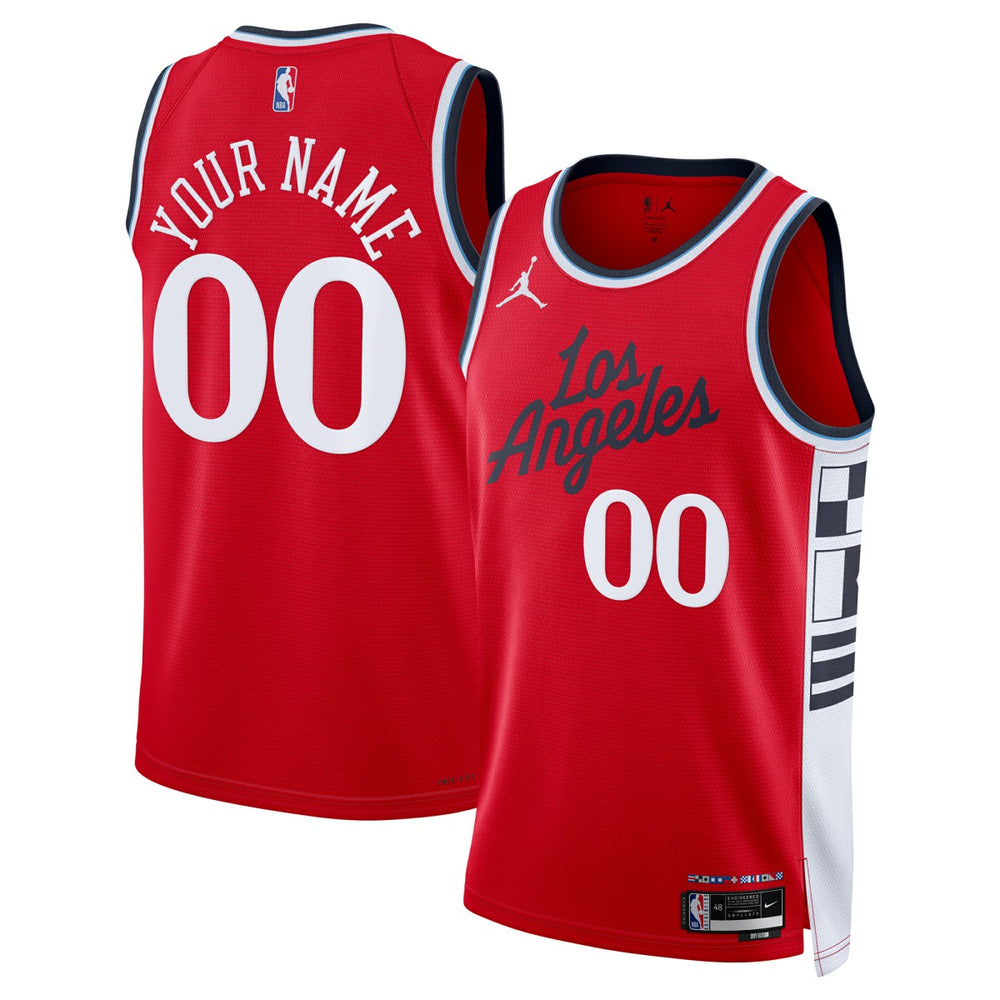 LA Clippers Jordan Brand Unisex 2024/25 Custom Swingman Jersey