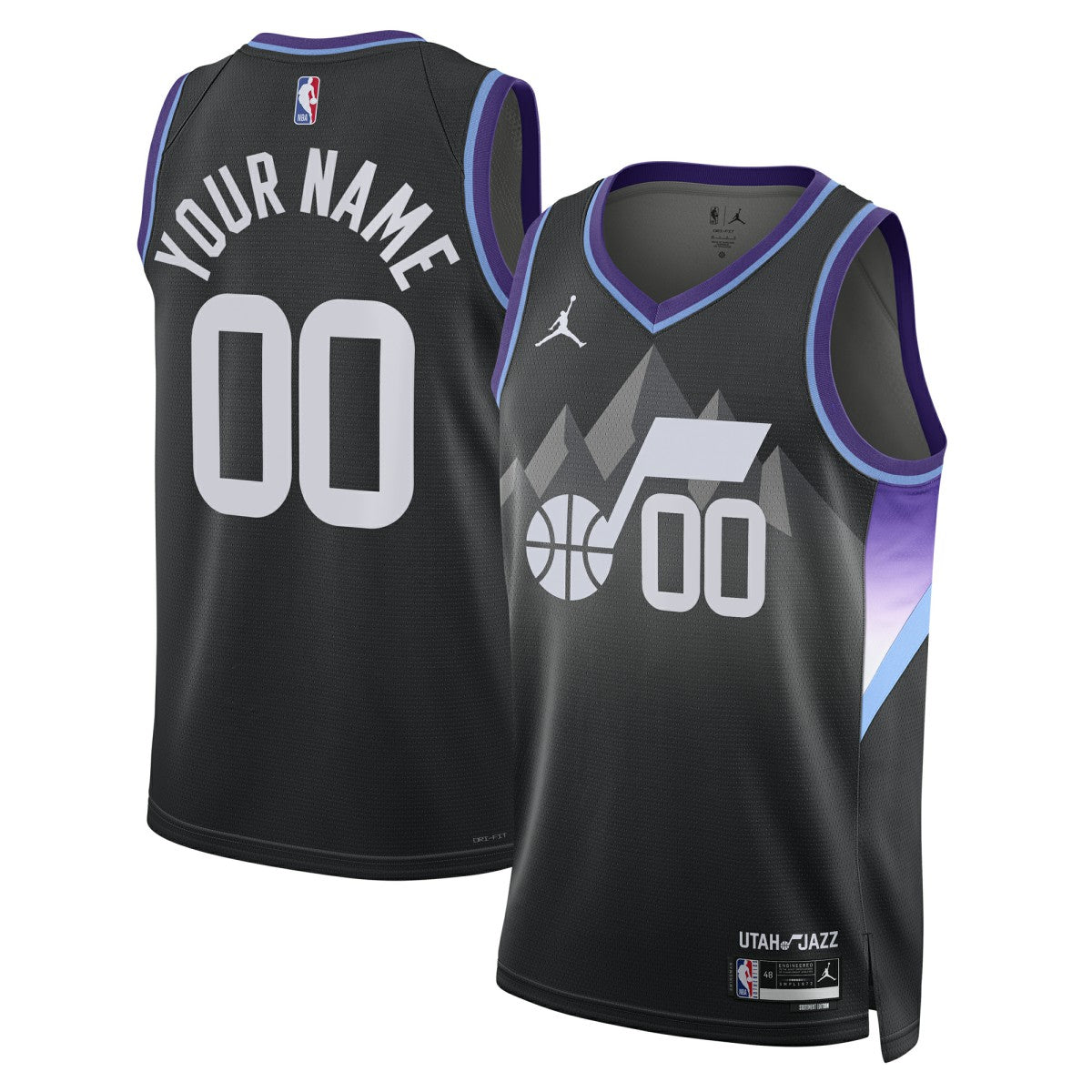 Utah Jazz Jordan Brand Unisex 2024/25 Custom Swingman Jersey