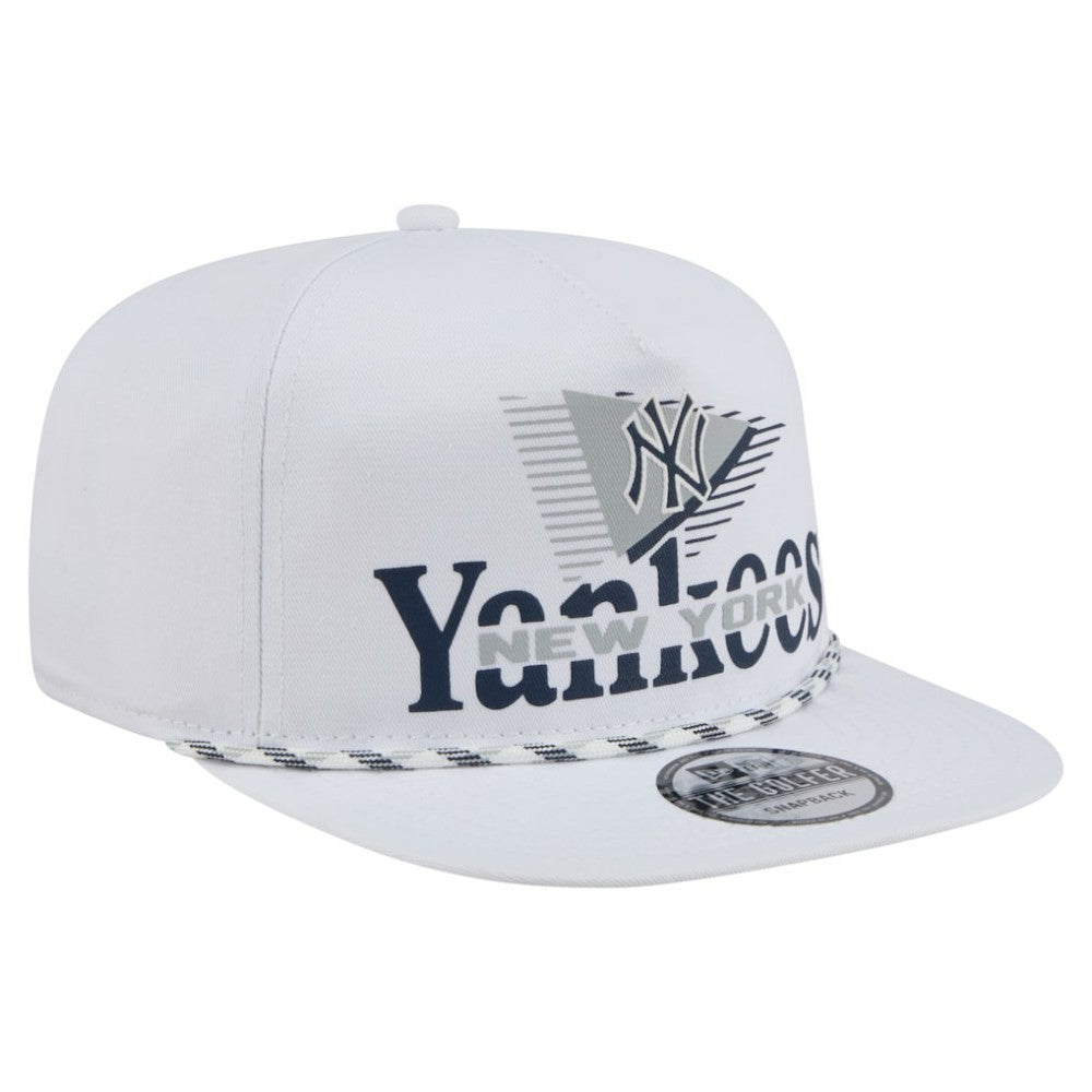 White New York Yankees New Era Collide Golfer Snapback Hat