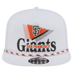 White San Francisco Giants New Era Collide Golfer Snapback Hat