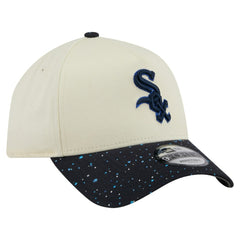 Cream Chicago White Sox New Era Speckle A-Frame 9FORTY Adjustable Hat