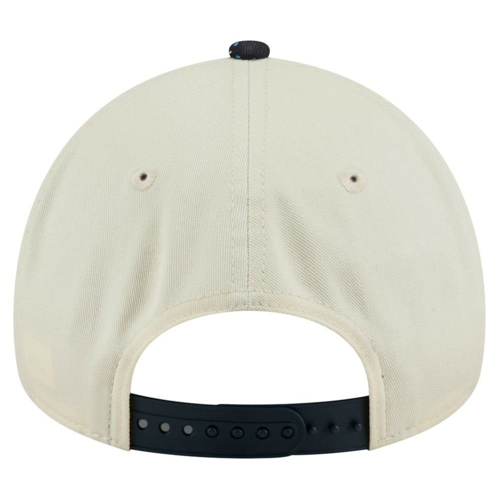 Cream Detroit Tigers New Era Speckle A-Frame 9FORTY Adjustable Hat