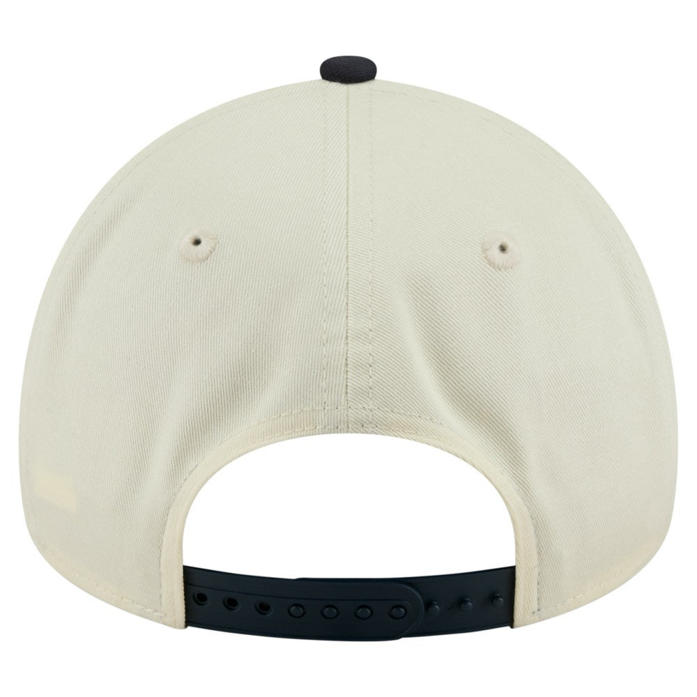Cream Athletics New Era Speckle A-Frame 9FORTY Adjustable Hat