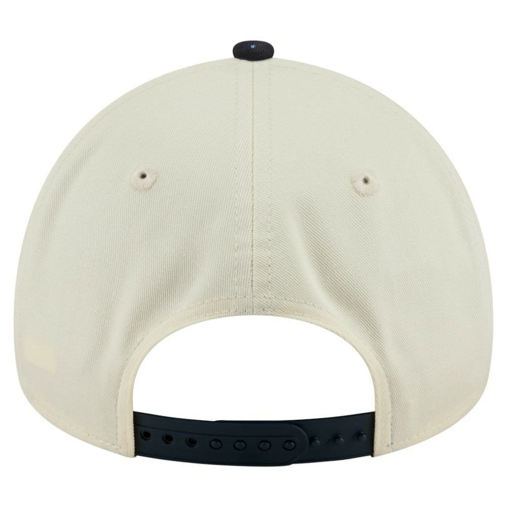 Cream Texas Rangers New Era Speckle A-Frame 9FORTY Adjustable Hat