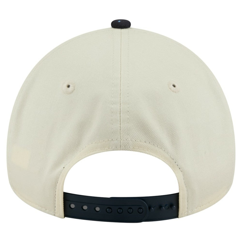 Cream Boston Red Sox New Era Speckle A-Frame 9FORTY Adjustable Hat