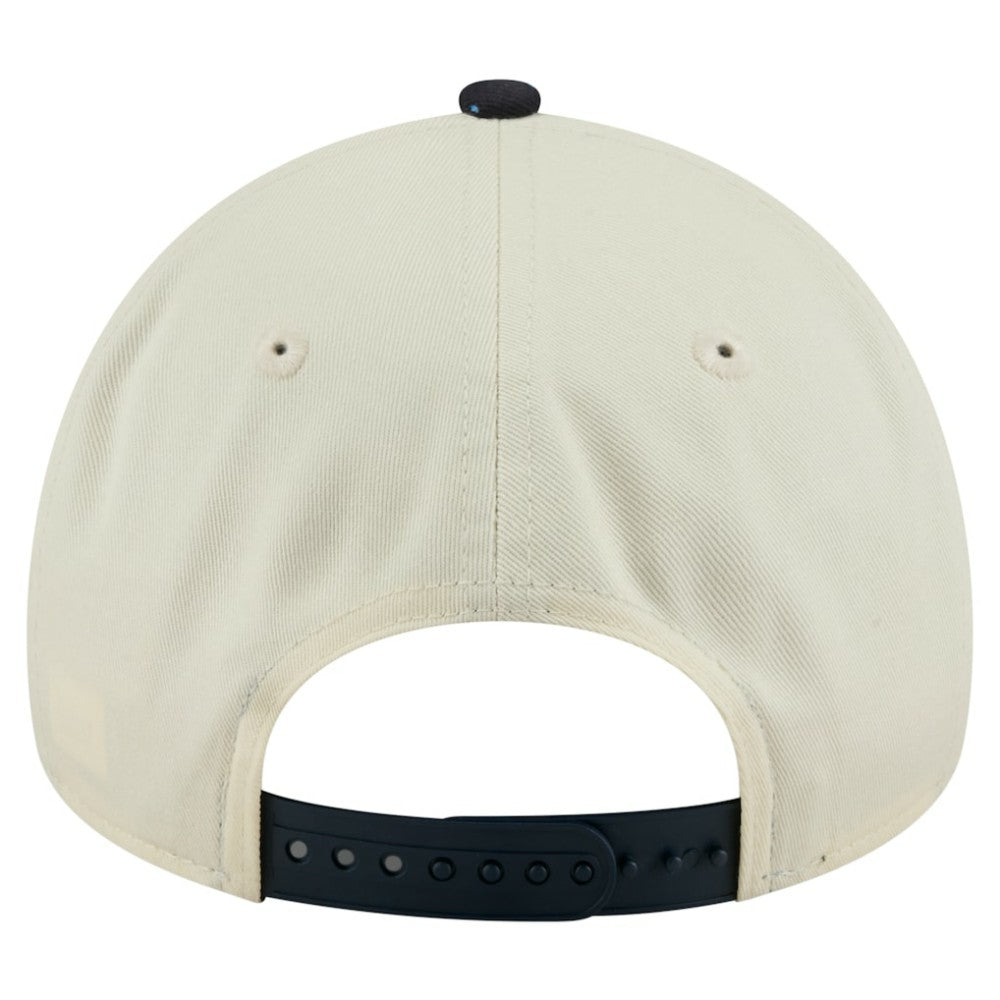 Cream Chicago Cubs New Era Speckle A-Frame 9FORTY Adjustable Hat