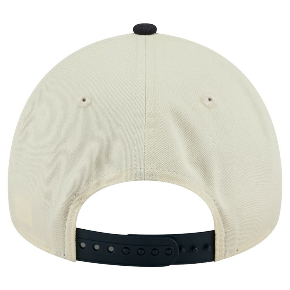 Cream Baltimore Orioles New Era Speckle A-Frame 9FORTY Adjustable Hat