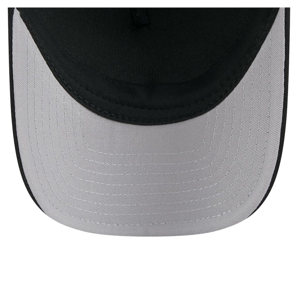 Black Athletics New Era City Initial 9FORTY A-Frame M-Crown Adjustable Trucker Hat