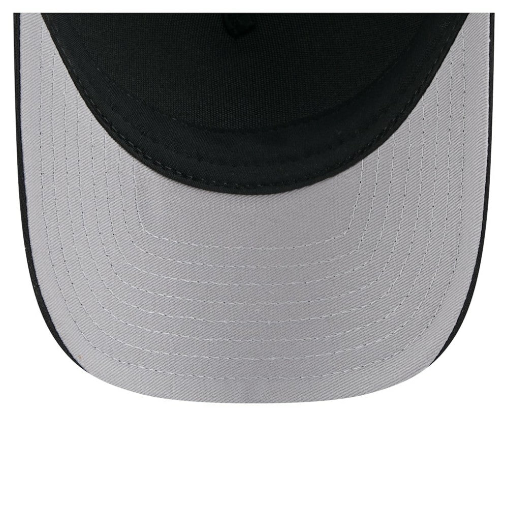 Black Tampa Bay Rays New Era City Initial 9FORTY A-Frame M-Crown Adjustable Trucker Hat