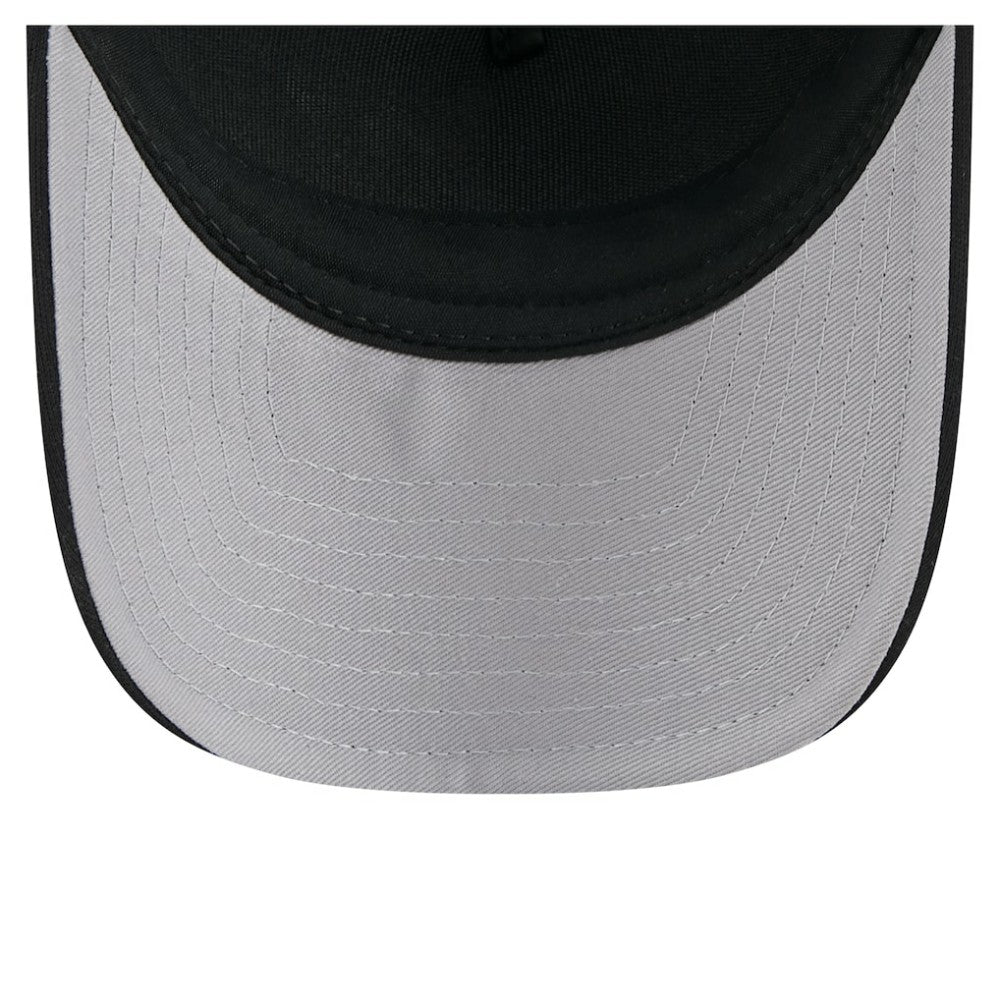 Black Cincinnati Reds New Era City Initial 9FORTY A-Frame M-Crown Adjustable Trucker Hat