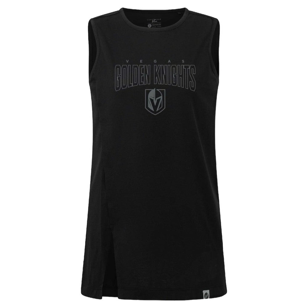 NHL Vegas Golden Knights Levelwear Women's Influx Darkmoon Tank Top